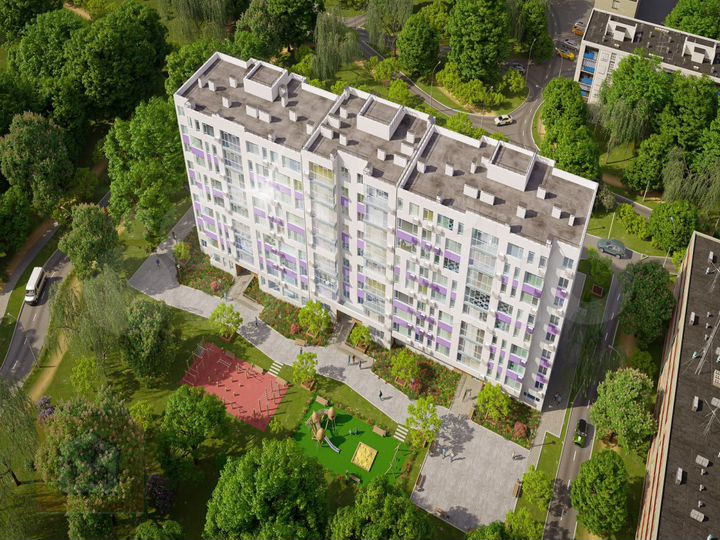 Квартира-студия, 31,7 м², 6/9 эт.