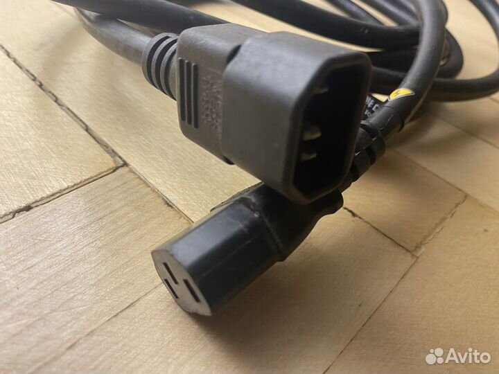 Кабель питания Cablexpert черный 4 метра