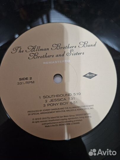 The Allman Brothers Band – Brothers And Sisters