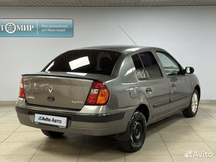 Renault Symbol 1.4 МТ, 2004, 333 344 км