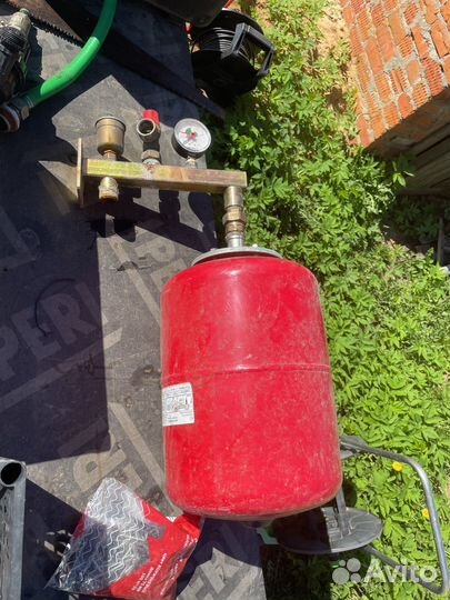 Группа безопасности котла и расширительный бак