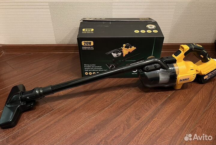 Пылесос Dewalt аккумуляторный