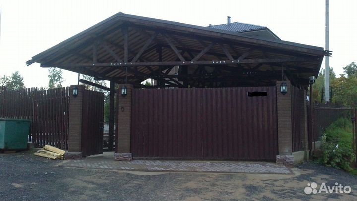 Современные навесы под ключ