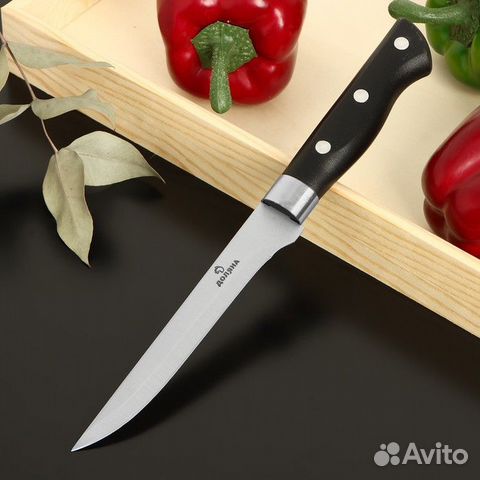 Нож обвалочный Доляна «Кронос», лезвие 14 см