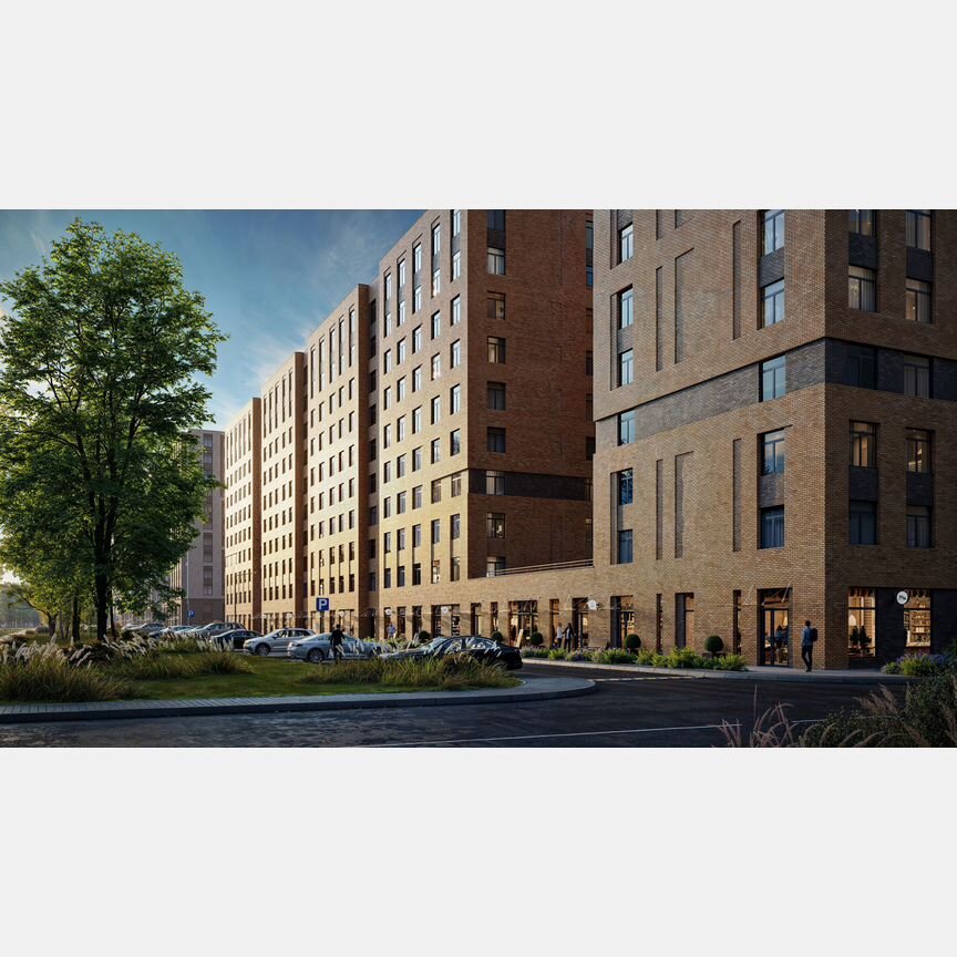 2-к. квартира, 65 м², 2/12 эт.