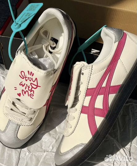 Кеды Onitsuka tiger Tokuten розовые Оригинал