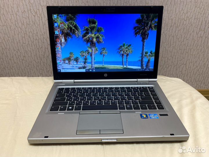 Ноутбук HP для учебы Core i5/озу 8Гб/SSD 240Гб/14'