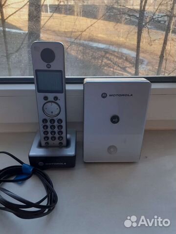 Домашний телефон motorola