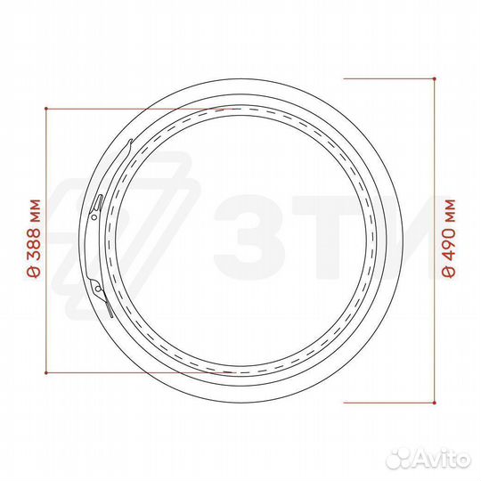 Бочка пластиковая 127л для воды