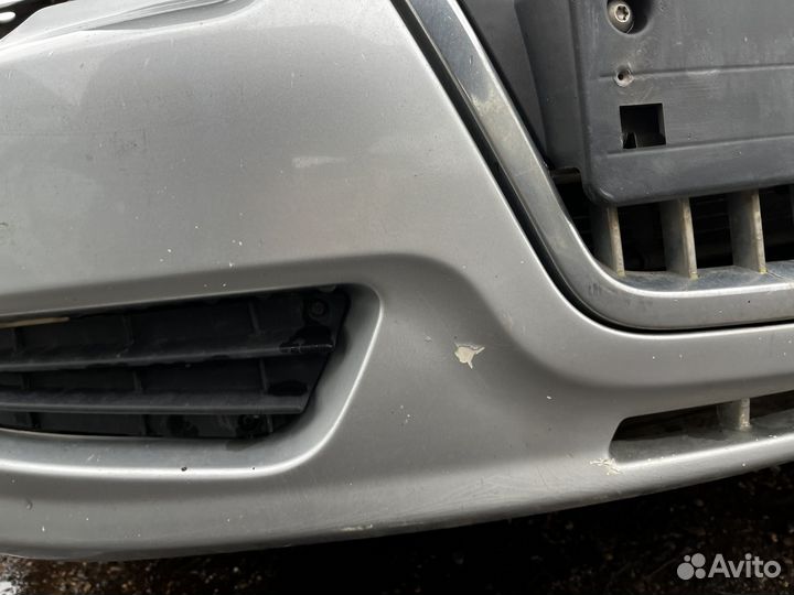 Бампер передний в Сборе решеткой Volga Siber