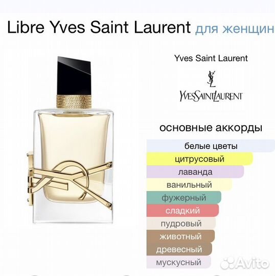 Отливант Libre Yves Saint Laurent, 5 мл