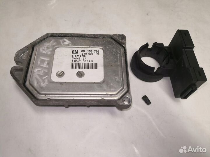 Эбу мозги Opel astra\zafira\vectra 09158726