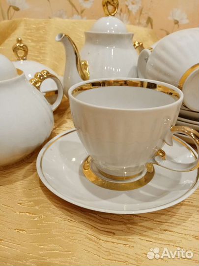 Чайный сервиз фарфор СССР