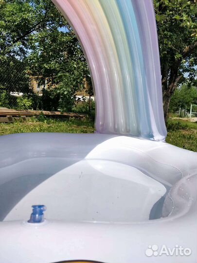 Надувной бассейн с крышей