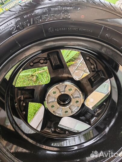 Комплект оригинальных колес R18 на Omoda C5