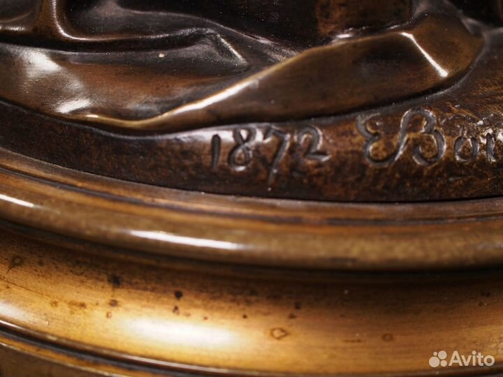 Бронзовая скульптура. XIX век. Франция. Ск. Буассо