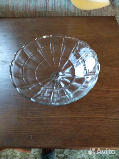 Ваза для фруктов на ножке СССР