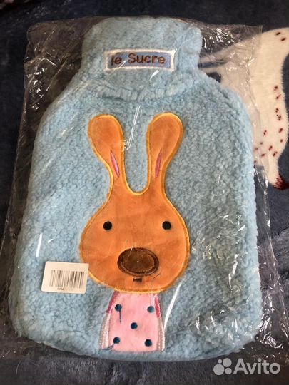 Грелка в плюшевом чехле