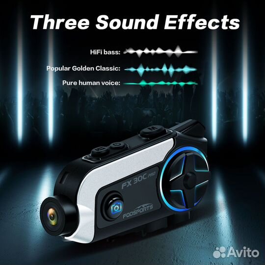 Fodsports FX30C PRO мотогарнитура