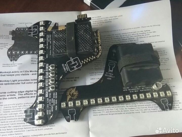 Подсветка велосипедная на колеса