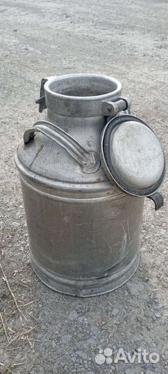 Фляга алюминиевая молочная