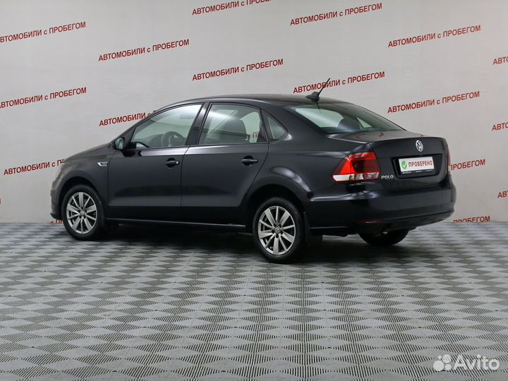 Volkswagen Polo 1.6 AT, 2018, 155 311 км