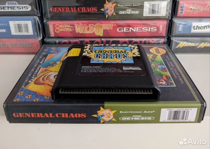 Лицензионная игра Generals Sega Genesis