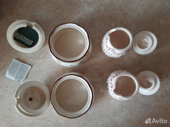 Посуда керамика и фарфор. Италия, Дания