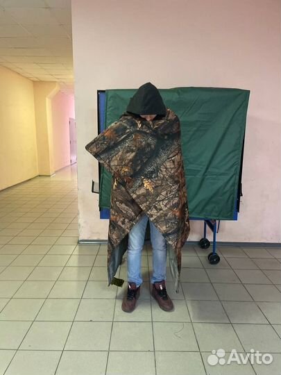 Плащ невидимка спальный мешок палатка