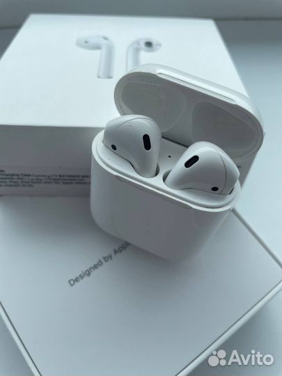 Беспроводные наушники apple airpods 2