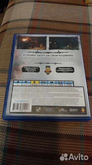Bloodborne ps4 диск