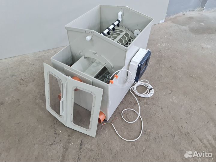 Барабанный фильтр для пруда, бассейна, узв 30кубов