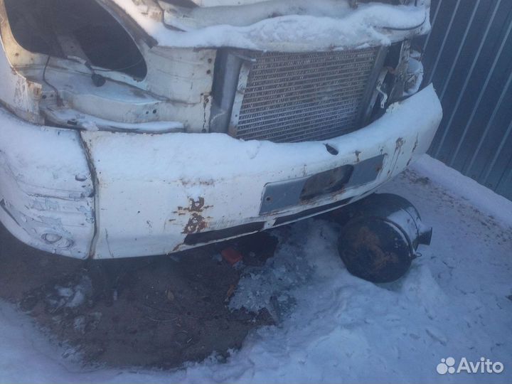 Бампер передний валдай