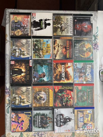 Диски игры на пк