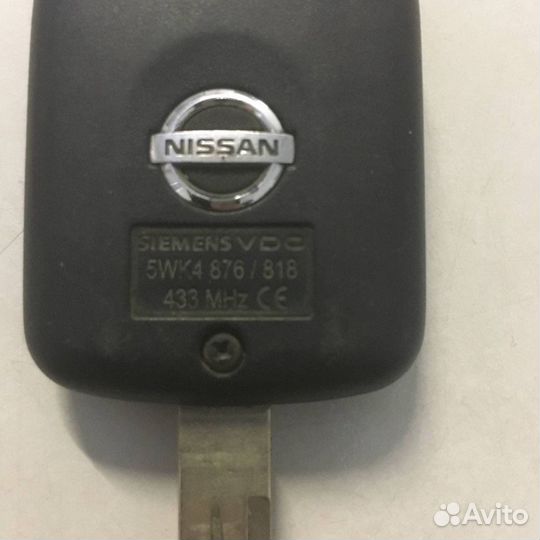 Ключ зажигания Ниссан Х трейл