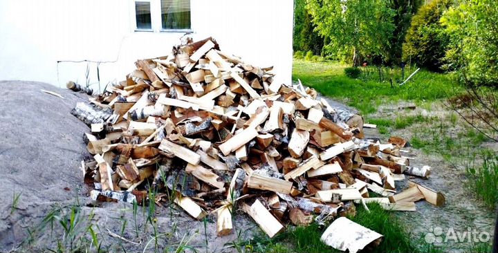 Дрова колотые Березовые