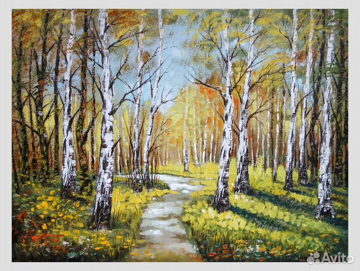 Картина маслом на холсте