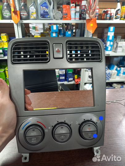 Блок климата с рамкой Forester SG (USA)