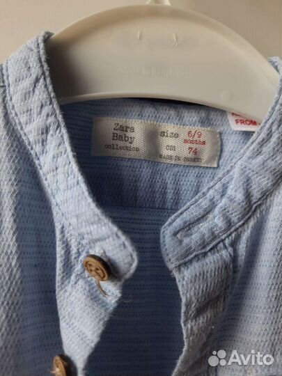 Рубашка детская zara