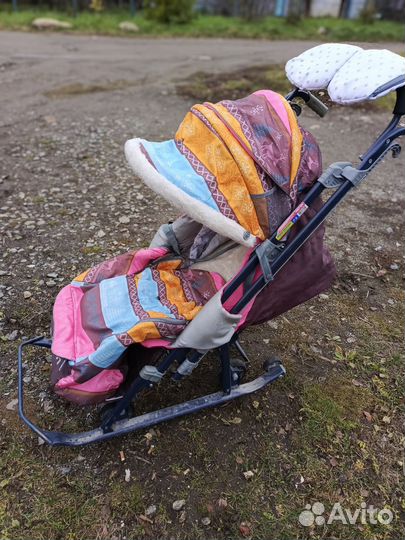 Коляска санки