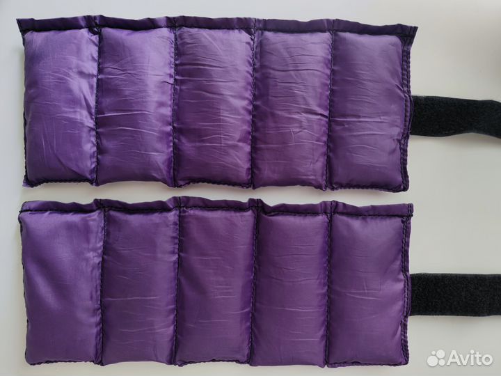 Утяжелители для рук и ног 2х0,5кг для фитнеса