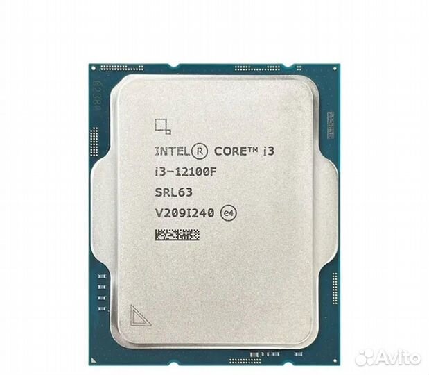 Процессор intel 12100f i3