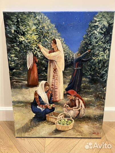 Картина маслом на холсте