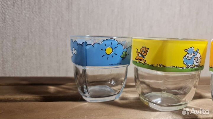 Стаканы детские набор 3 шт