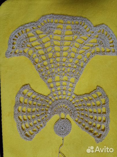 Елочные игрушки крючком