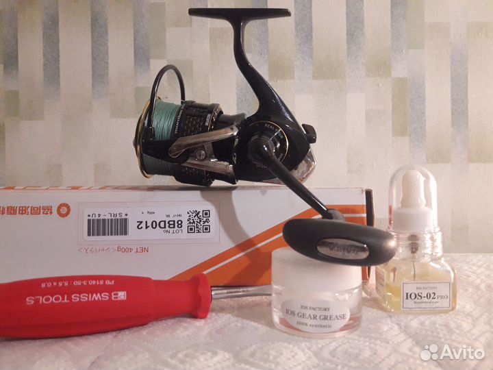 Техническое обслуживание рыболовных катушек