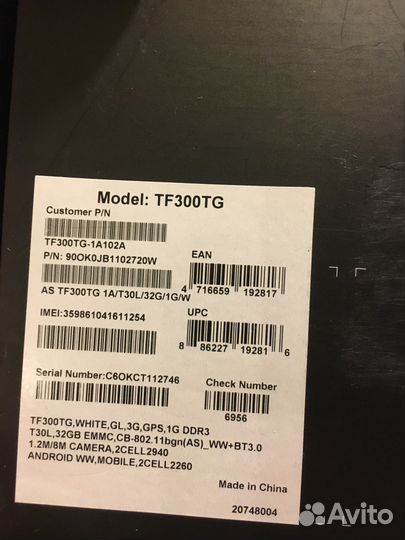 Asus Transformer Pad