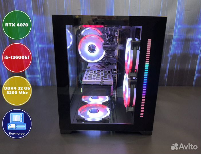 Мощный пк i5-RTX4070-32DDR4-ZVD5673982041-B760