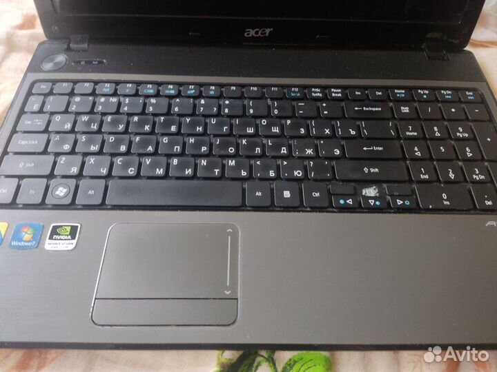 Ноутбук acer aspire 5750g На запчасти