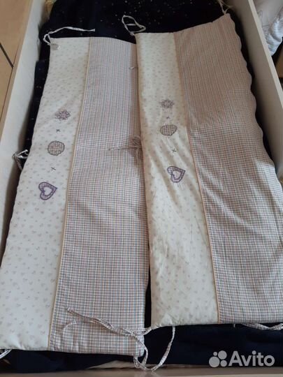 Бортики в детскую кроватку